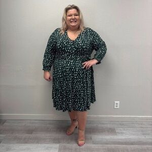 Ryan Wythe Wrap Dress - Size 4x